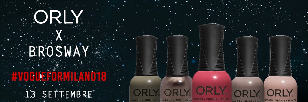 orly x brosway orly x brosway